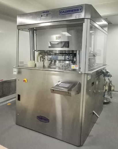 Tablet Compression Area